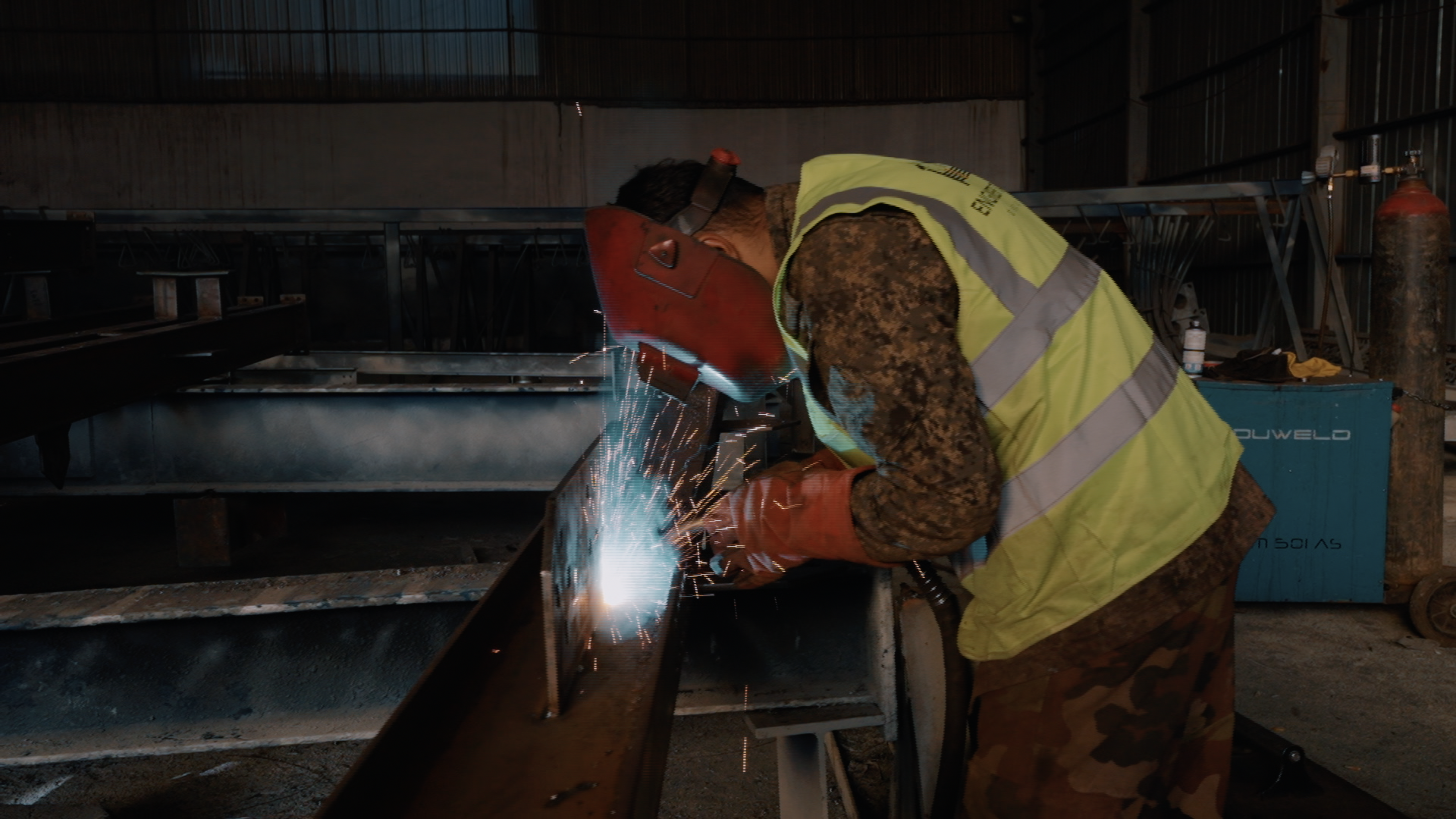 کارگەی بەرهەمهێنانی ئاسن لە هەولێر